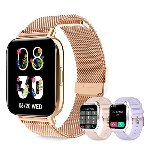 Lefitus Smartwatch Damen mit Telefonfunktion 1.7" Touchscreen,Sportuhr Aktivitätstracker Herzfrequenz Schrittzähler Schlaftracker SpO2 IP67 Wasserdicht für Android/iOS Lefitus Smartwatch Damen mit Telefonfunktion 1.7" Touchscreen,Sportuhr Aktivitätstracker Herzfrequenz Schrittzähler Schlaftracker SpO2 IP67 Wasserdicht für Android/iOS von Lefitus