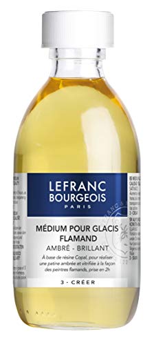 Lefranc Bourgeois Malmittel und Sikkative, Ölfarbe, transparent, 250ml Flasche von Lefranc Bourgeois