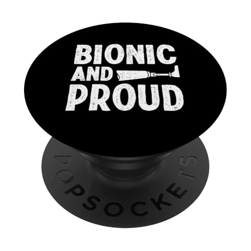 Bionischer und stolzer Amputierter PopSockets Klebender PopGrip Bionischer und stolzer Amputierter PopSockets Klebender PopGrip von Leg Amputee Gifts