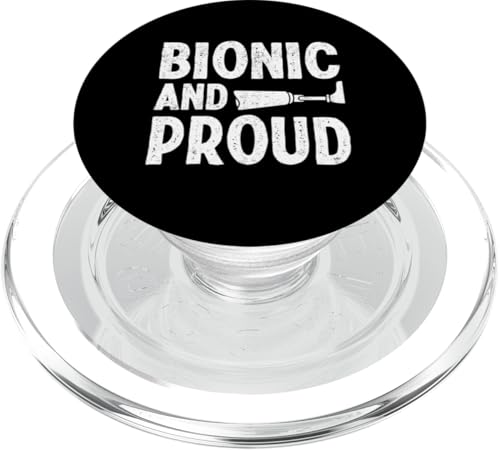 Bionischer und stolzer Amputierter PopSockets PopGrip für MagSafe Bionischer und stolzer Amputierter PopSockets PopGrip für MagSafe von Leg Amputee Gifts