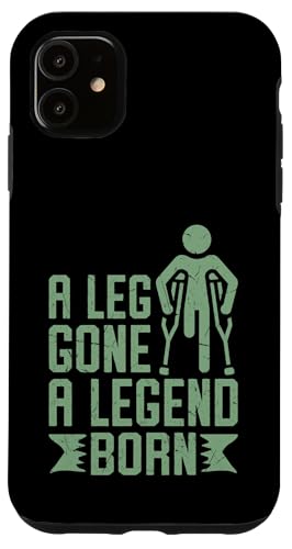 Ein Bein ist weg Ein legendärer Amputierter Hülle für iPhone 11 Ein Bein ist weg Ein legendärer Amputierter Hülle für iPhone 11 von Leg Amputee Gifts