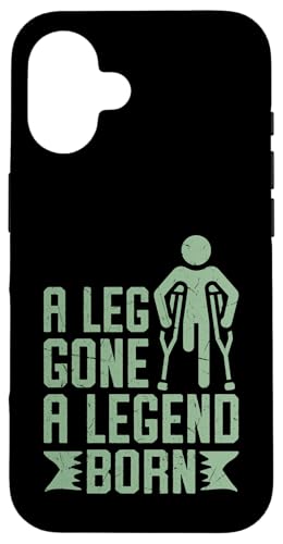 Ein Bein ist weg Ein legendärer Amputierter Hülle für iPhone 16 Ein Bein ist weg Ein legendärer Amputierter Hülle für iPhone 16 von Leg Amputee Gifts