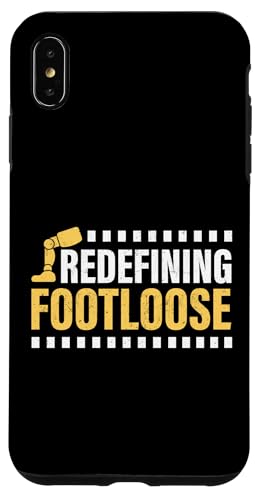Footloose Amputierte neu definieren Hülle für iPhone XS Max Footloose Amputierte neu definieren Hülle für iPhone XS Max von Leg Amputee Gifts