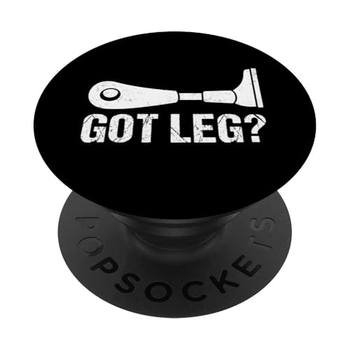 Got Leg Amputierte PopSockets Klebender PopGrip von Leg Amputee Gifts