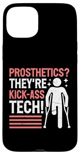 Prothetics They're Kick-Ass Tech Amputierte Hülle für iPhone 15 Plus Prothetics They're Kick-Ass Tech Amputierte Hülle für iPhone 15 Plus von Leg Amputee Gifts