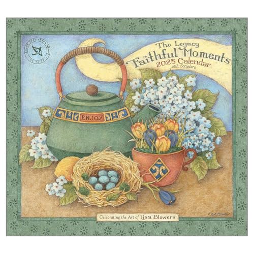 Wandkalender 2025 - Faithful Moments (34,7 x 30,5 cm) von Legacy Publishing Group