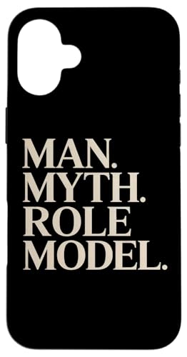 Mann Mythos Vorbild Vater Papa Mentor Hülle für iPhone 16 Plus Mann Mythos Vorbild Vater Papa Mentor Hülle für iPhone 16 Plus von Legacy Quote Apparel Gifts by Anastasia