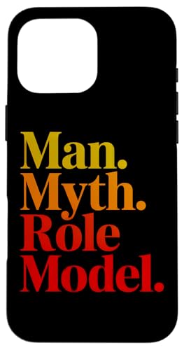 Mann Mythos Vorbild Vater Papa Mentor Hülle für iPhone 16 Pro Max Mann Mythos Vorbild Vater Papa Mentor Hülle für iPhone 16 Pro Max von Legacy Quote Apparel Gifts by Anastasia