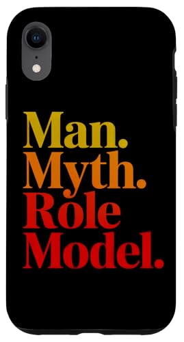 Mann Mythos Vorbild Vater Papa Mentor Hülle für iPhone XR Mann Mythos Vorbild Vater Papa Mentor Hülle für iPhone XR von Legacy Quote Apparel Gifts by Anastasia