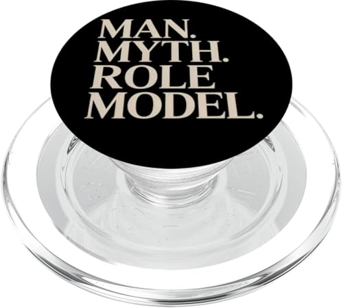 Mann Mythos Vorbild Vater Papa Mentor PopSockets PopGrip für MagSafe Mann Mythos Vorbild Vater Papa Mentor PopSockets PopGrip für MagSafe von Legacy Quote Apparel Gifts by Anastasia