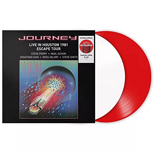 Journey Escape Live in Houston Vinyl, White/Red LP von Legacy