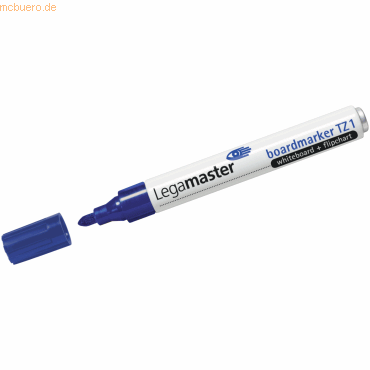 10 x Legamaster Boardmarker TZ 1 blau von Legamaster