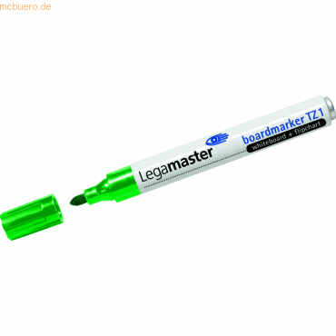10 x Legamaster Boardmarker TZ 1 grün 10 x Legamaster Boardmarker TZ 1 grün von Legamaster