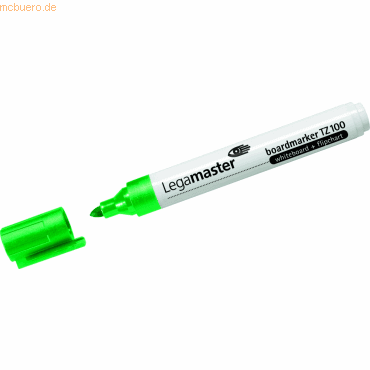 10 x Legamaster Boardmarker TZ 100 grün von Legamaster