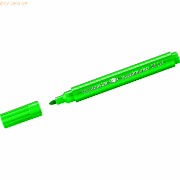 10 x Legamaster Boardmarker mini TZ 111 grün von Legamaster