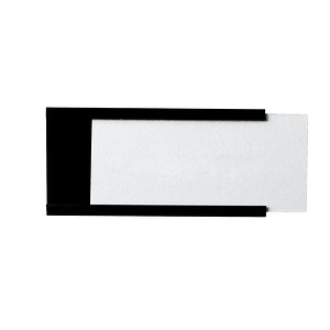 24 Legamaster Etikettenhalter magnetisch schwarz 9,0 x 3,0 cm 24 Legamaster Etikettenhalter magnetisch schwarz 9,0 x 3,0 cm von Legamaster