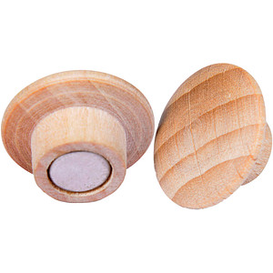 Legamaster WOODEN Magnete braun, Holz Ø 2,5 cm, 5 St. Legamaster WOODEN Magnete braun, Holz Ø 2,5 cm, 5 St. von Legamaster