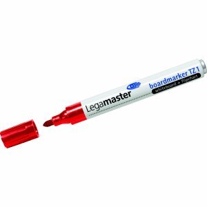 Legamaster 10 x Boardmarker TZ 1 rot von Legamaster
