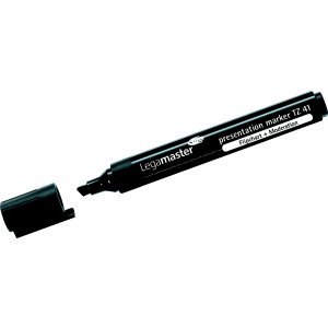 Legamaster 10 x Presentation Marker TZ 41 Keilspitze schwarz von Legamaster