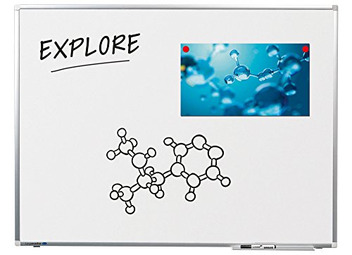 Legamaster 7-101033 Whiteboard Premium Plus, e3-Emaille, 45 x 30 cm von Legamaster