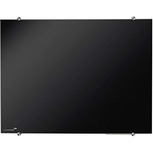 Legamaster 7-104654 Glasboard Colour, Glas-Magnettafel, 120 x 90 cm, schwarz von Legamaster