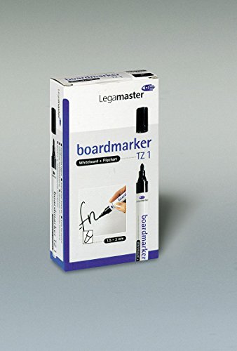 Legamaster 7-110001 Boardmarker TZ 1 schwarz, 3 Stück von Legamaster