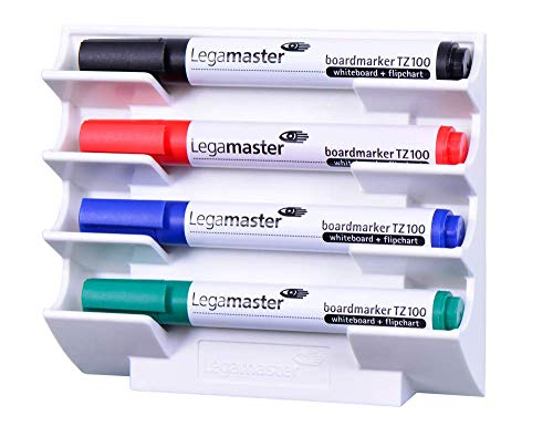Legamaster 7-122000 Markerhalterung für Whiteboards, magnetisch, weiß von Legamaster