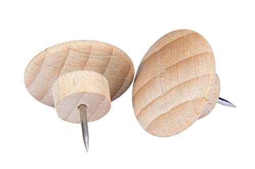 Legamaster 7-145125 Wooden Pinnnadeln, Buchenholz, 20 mm Durchmesser, 25 Stk. Legamaster 7-145125 Wooden Pinnnadeln, Buchenholz, 20 mm Durchmesser, 25 Stk. von Legamaster