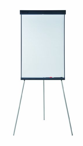 Legamaster 7-152800 Economy Flipchart Triangle Dreibein, werkzeugloser Aufbau, schwarz von Legamaster