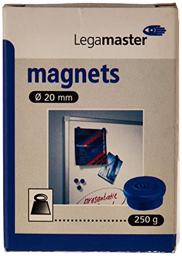 Legamaster 7-181102 Haftmagnete circa 250 g, rot 10er Karton von Legamaster