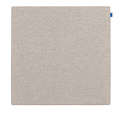 Legamaster Board-Up Akustik Pinboard - soft beige - 75x75 cm - XL Pinnwand mit Textil-Oberfläche - mit Schall-Absorption zur Verbesserung der Akustik in Räumen - zur Wandmontage von Legamaster