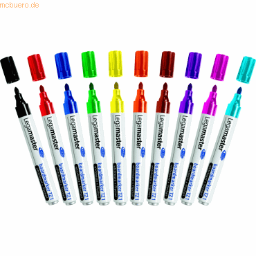 Legamaster Boardmarker TZ 1 10er Set sortiert Legamaster Boardmarker TZ 1 10er Set sortiert von Legamaster