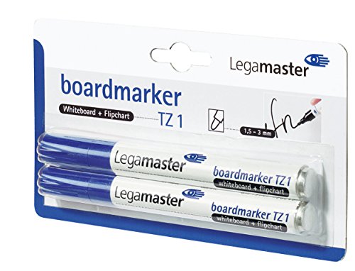 Legamaster Boardmarker TZ 1 blau, 2er Blister von Legamaster