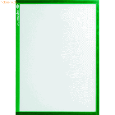 Legamaster Dokumentenhalter magnetisch A4 grün VE=5 Stück von Legamaster