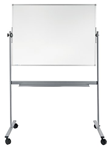Legamaster Economy Stativ-Drehtafel - weiß - 100 x 200 cm - mobiles, wendbares Whiteboard - magnetisch und beschreibbar - inkl. Zubehör von Legamaster