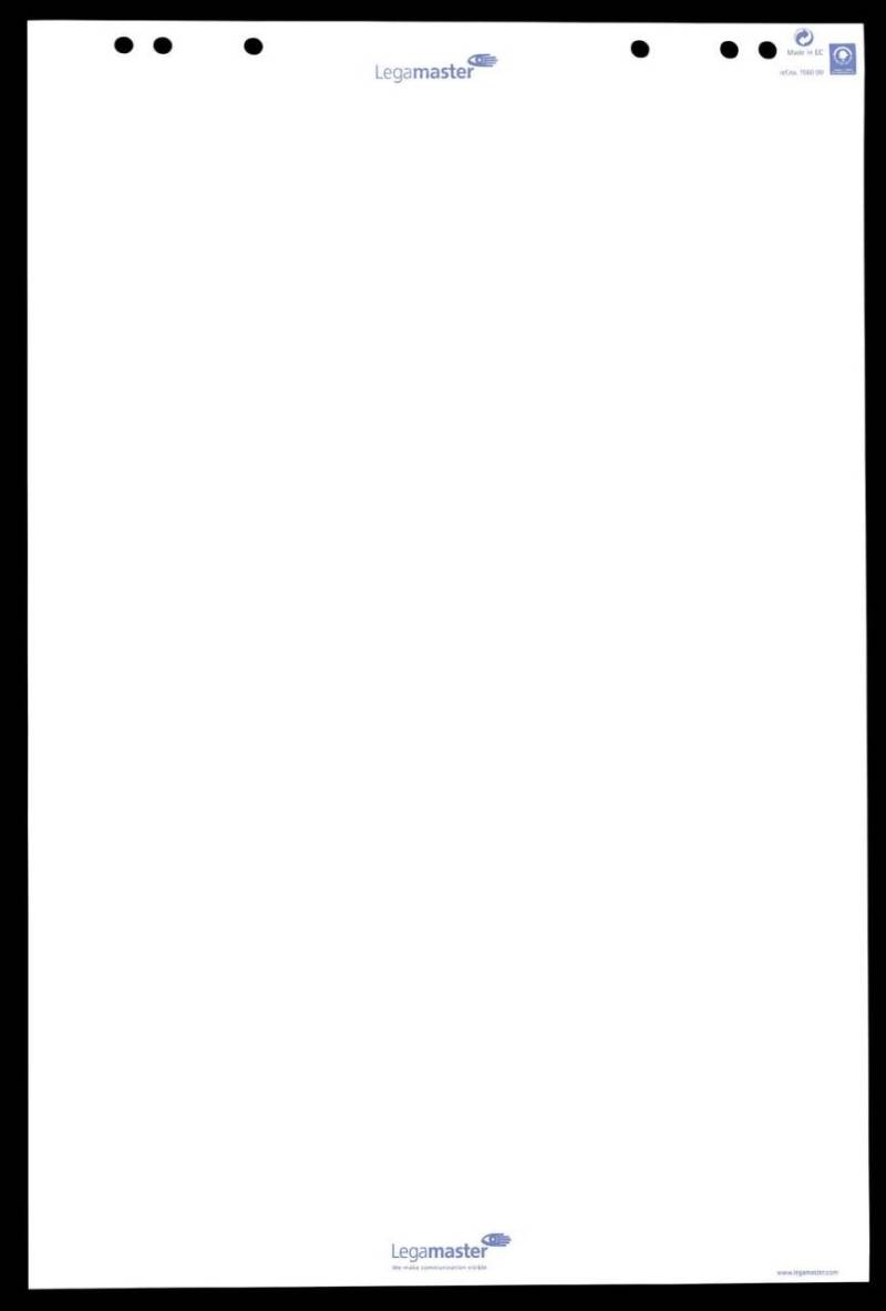 Legamaster Flipchart-Papier 80 g/m² von Legamaster