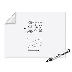 Legamaster Flipchart-Folie Magic-Chart Whiteboard blanko 90,0 x 120,0 cm, 15 Blatt von Legamaster