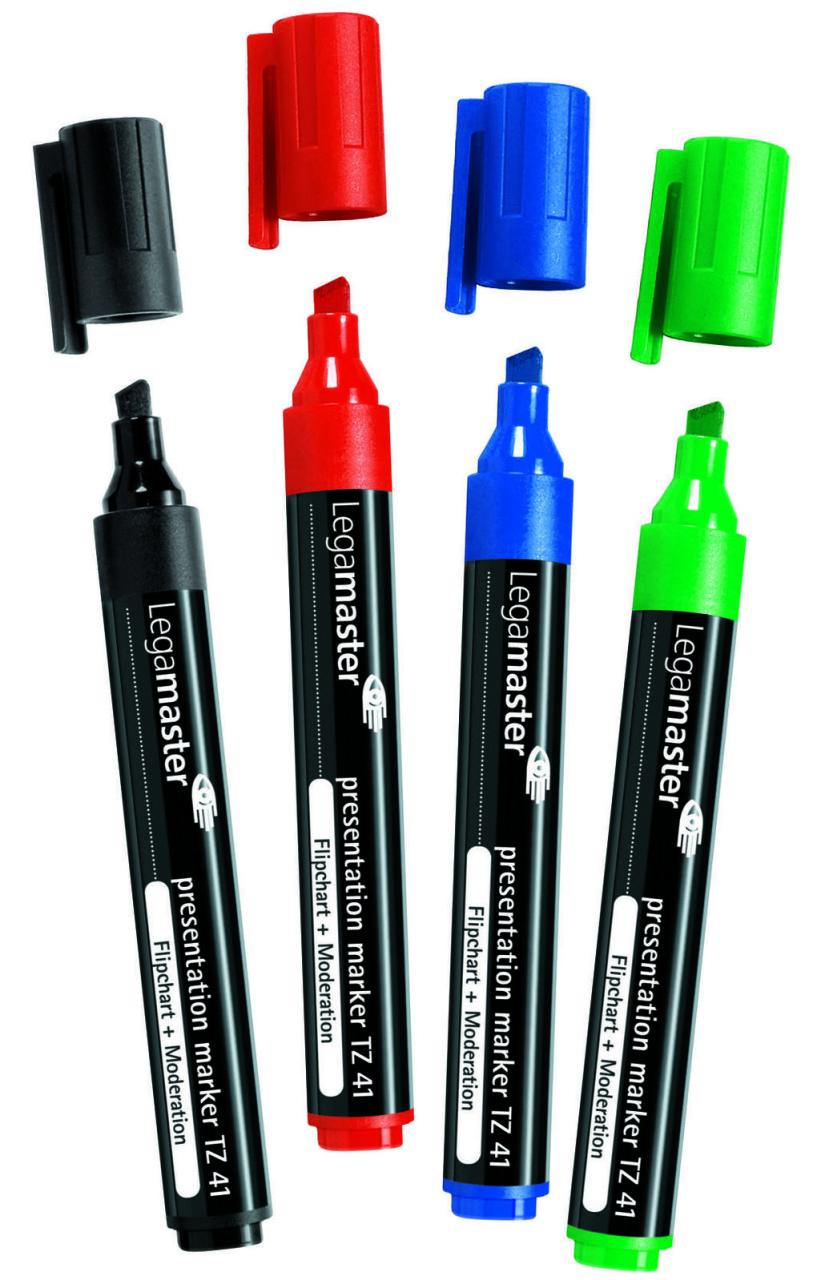 Legamaster TZ 41 Flipchart-Marker 2.0 - 5.0 mm Mehrfarbig Legamaster TZ 41 Flipchart-Marker 2.0 - 5.0 mm Mehrfarbig von Legamaster