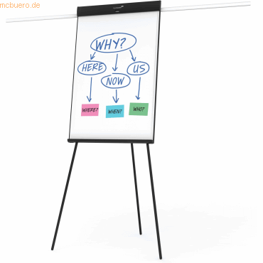 Legamaster Flipchart Universal Triangle Dreibeinstativ 68x105cm von Legamaster