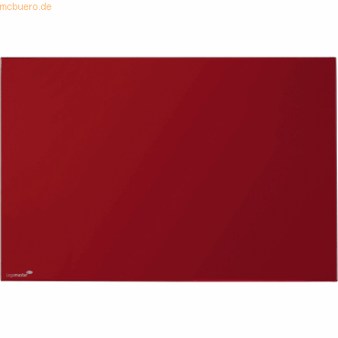 Legamaster Glasboard magnetisch 100x150cm rot von Legamaster