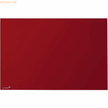 Legamaster Glasboard magnetisch 40x60cm rot von Legamaster