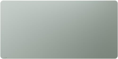 Legamaster Großes Glas-Whiteboard 100x200cm – Beschreibbare abwischbare Glastafel mit Magnetwand-Funktion in Salbeigrün von Legamaster