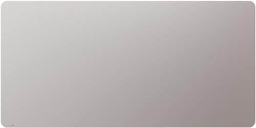 Legamaster Großes Glas-Whiteboard 100x200cm – Beschreibbare abwischbare Glastafel mit Magnetwand-Funktion in warmen Grau von Legamaster