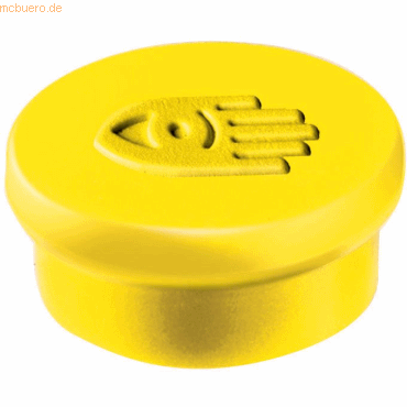 Legamaster Haftmagnet 30 mm 10 Stück gelb von Legamaster