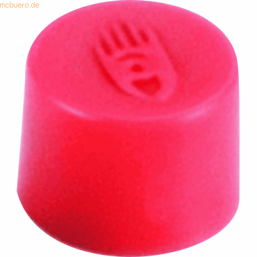 Legamaster Haftmagnete 10mm Durchmesser rot VE=10 Stück von Legamaster