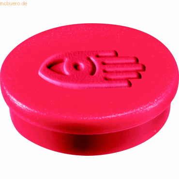 Legamaster Haftmagnete 20mm Durchmesser rot VE=10 Stück von Legamaster