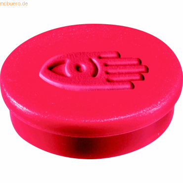 Legamaster Haftmagnete 30mm Durchmesser rot VE=10 Stück von Legamaster