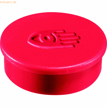 Legamaster Haftmagnete 35mm Durchmesser rot VE=10 Stück von Legamaster