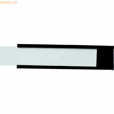 Legamaster Magnetetikettenträger 15x60mm schwarz VE=63 Stück von Legamaster