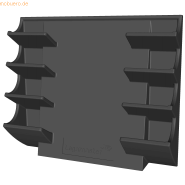 Legamaster Markerhalter für Glasboards magnetisch schwarz von Legamaster